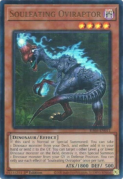 Image for Souleating Oviraptor (Ultra Rare) (RA05-EN011) (RA05) - YuGiOh