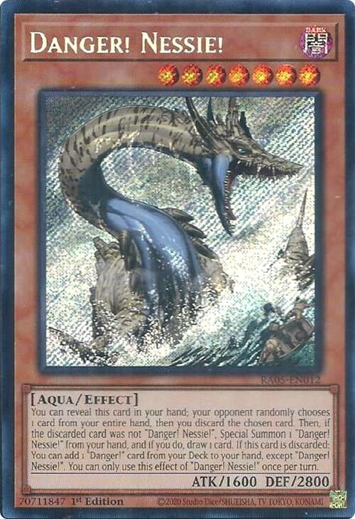 Image for Danger! Nessie! (Secret Rare) (RA05-EN012) (RA05) - YuGiOh