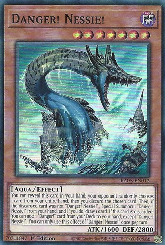 Image for Danger! Nessie! (RA05-EN012) (RA05) - YuGiOh