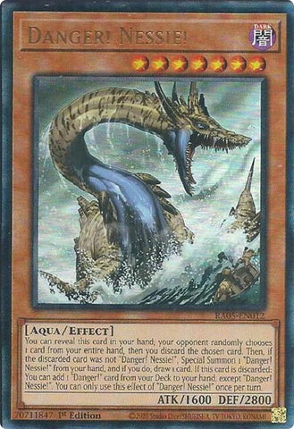 Image for Danger! Nessie! (Ultimate Rare) (RA05-EN012) (RA05) - YuGiOh
