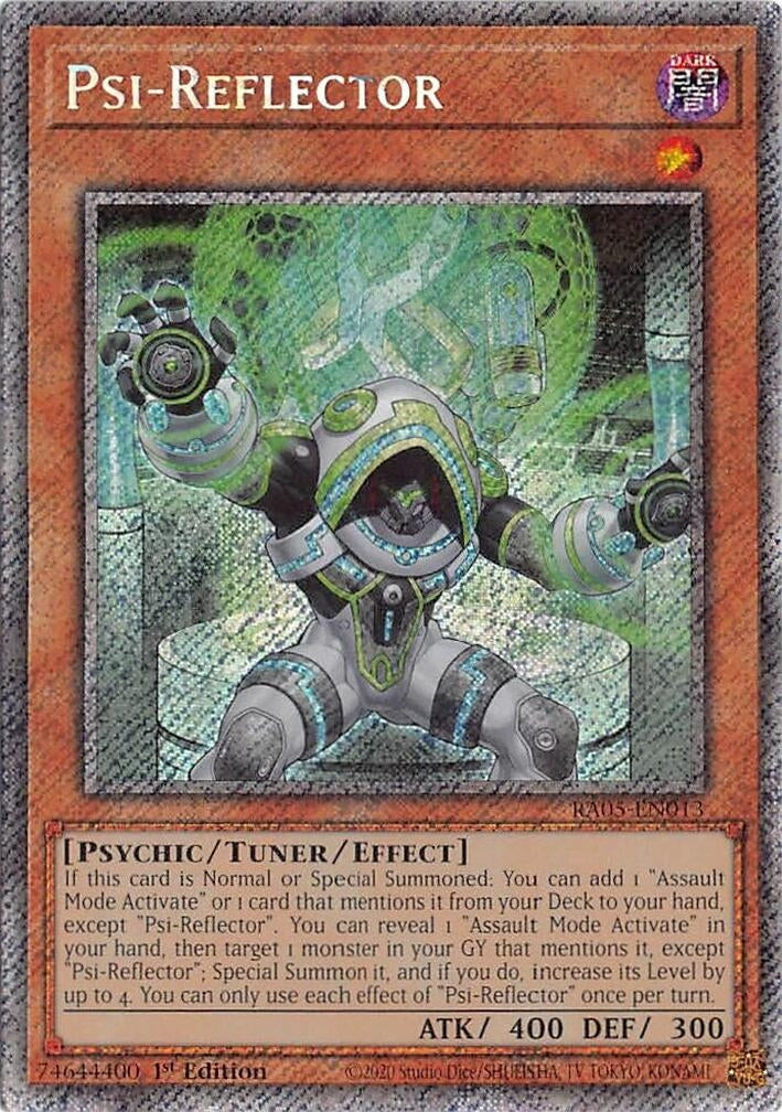 Image for Psi-Reflector (Platinum Secret Rare) (RA05-EN013) (RA05) - YuGiOh