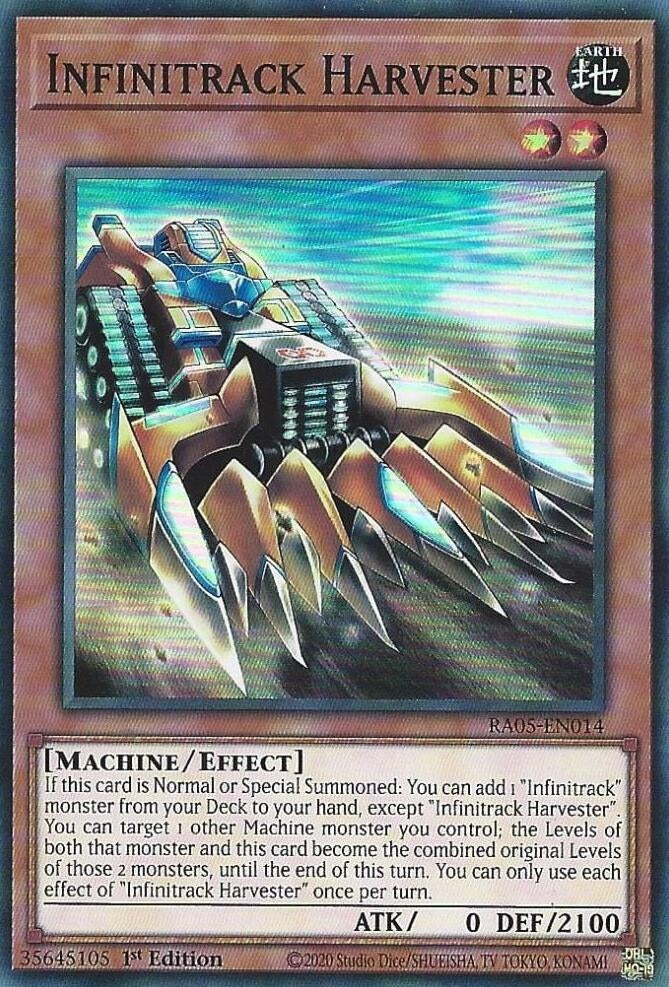 Image for Infinitrack Harvester (RA05-EN014) (RA05) - YuGiOh