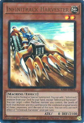 Image for Infinitrack Harvester (Ultra Rare) (RA05-EN014) (RA05) - YuGiOh