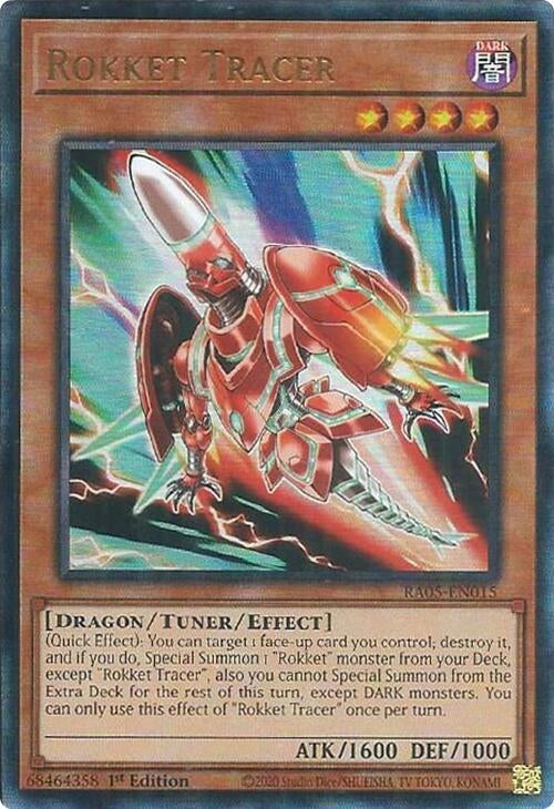 Image for Rokket Tracer (Ultimate Rare) (RA05-EN015) (RA05) - YuGiOh