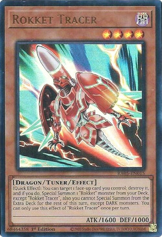Image for Rokket Tracer (Ultra Rare) (RA05-EN015) (RA05) - YuGiOh