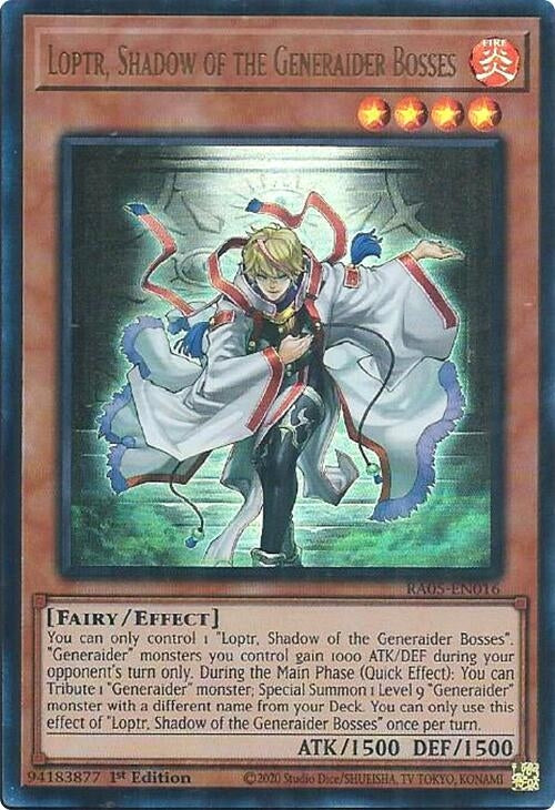 Image for Loptr, Shadow of the Generaider Bosses (Ultra Rare) (RA05-EN016) (RA05) - YuGiOh