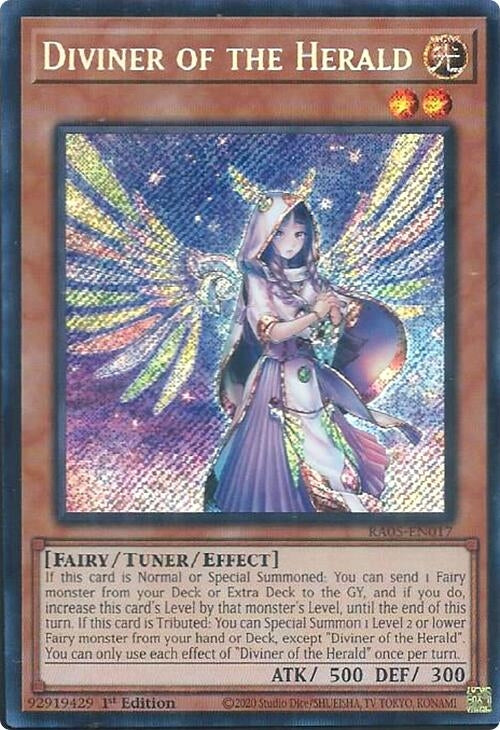 Image for Diviner of the Herald (Secret Rare) (RA05-EN017) (RA05) - YuGiOh