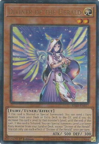Image for Diviner of the Herald (Ultimate Rare) (RA05-EN017) (RA05) - YuGiOh