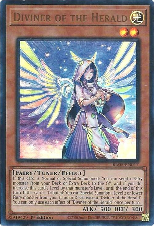Image for Diviner of the Herald (Ultra Rare) (RA05-EN017) (RA05) - YuGiOh