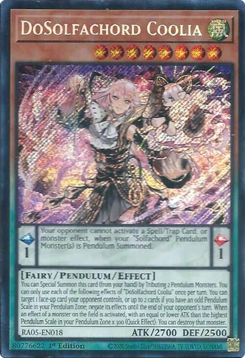 Image for DoSolfachord Coolia (Secret Rare) (RA05-EN018) (RA05) - YuGiOh