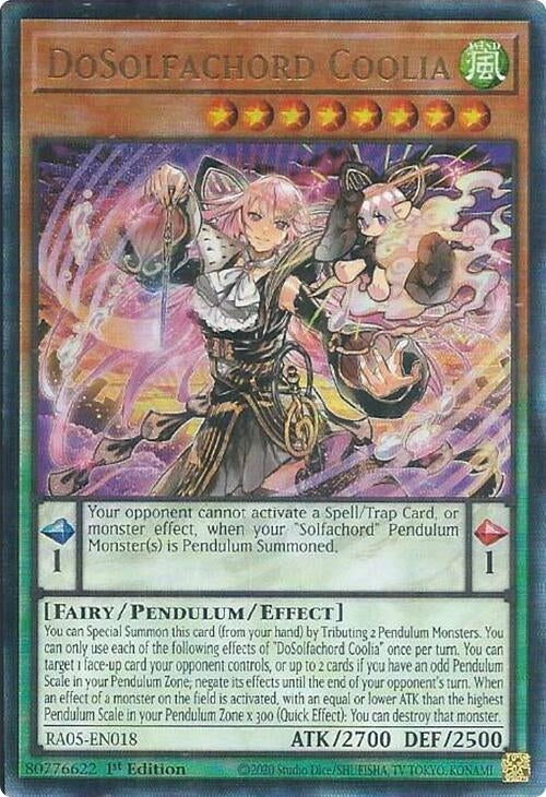Image for DoSolfachord Coolia (Ultimate Rare) (RA05-EN018) (RA05) - YuGiOh