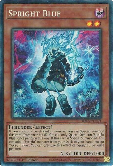 Image for Spright Blue (Collector's Rare) (RA05-EN021) (RA05) - YuGiOh