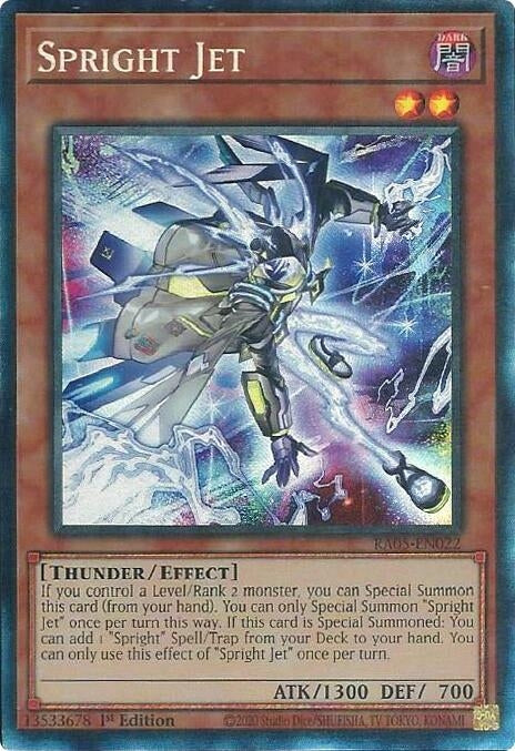 Image for Spright Jet (Collector's Rare) (RA05-EN022) (RA05) - YuGiOh