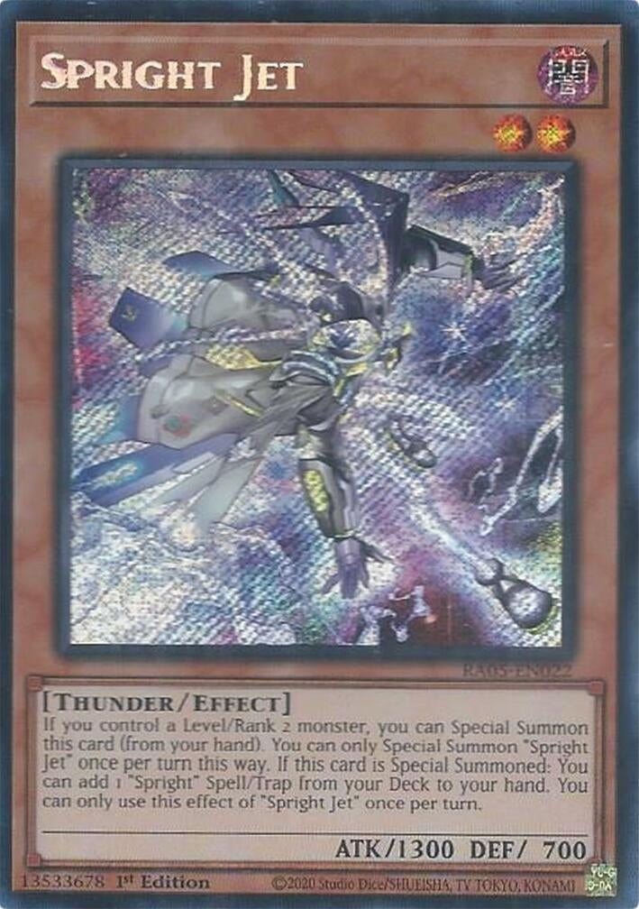 Image for Spright Jet (Secret Rare) (RA05-EN022) (RA05) - YuGiOh