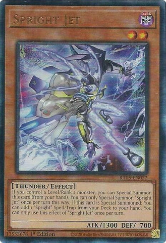 Image for Spright Jet (Ultimate Rare) (RA05-EN022) (RA05) - YuGiOh
