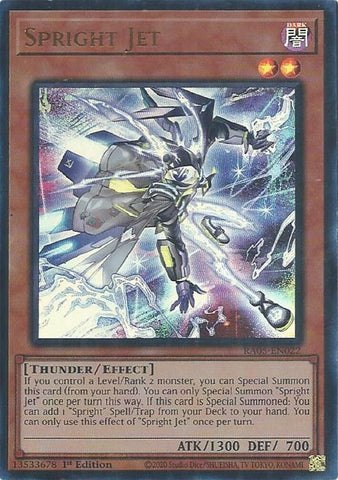 Image for Spright Jet (Ultra Rare) (RA05-EN022) (RA05) - YuGiOh