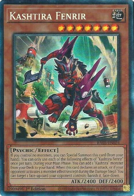 Image for Kashtira Fenrir (Collector's Rare) (RA05-EN024) (RA05) - YuGiOh