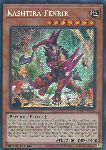 Image for Kashtira Fenrir (Secret Rare) (RA05-EN024) (RA05) - YuGiOh