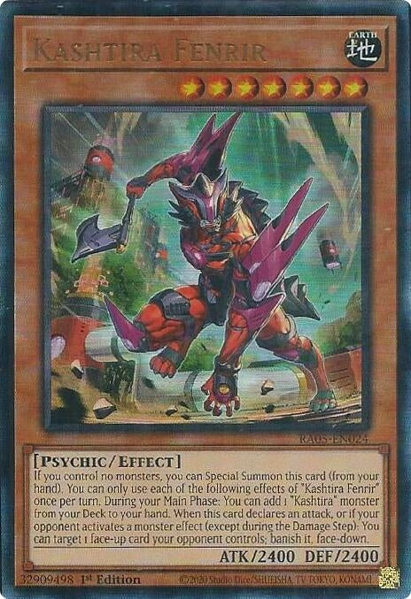 Image for Kashtira Fenrir (Ultimate Rare) (RA05-EN024) (RA05) - YuGiOh