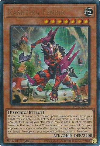 Image for Kashtira Fenrir (Ultimate Rare) (RA05-EN024) (RA05) - YuGiOh