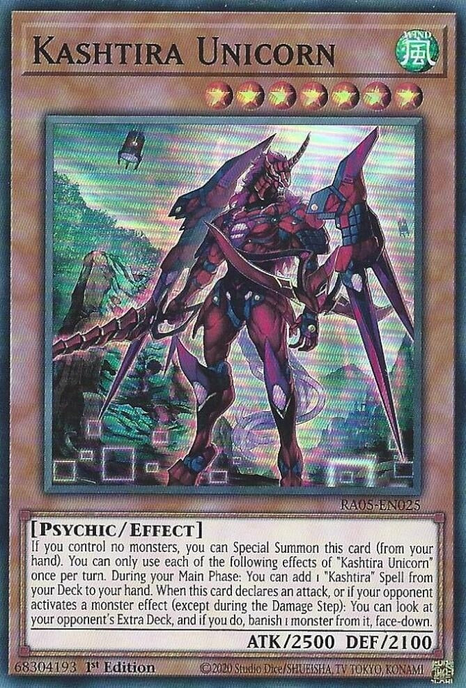 Image for Kashtira Unicorn (RA05-EN025) (RA05) - YuGiOh