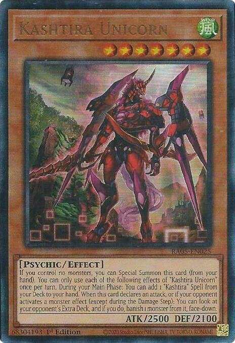 Image for Kashtira Unicorn (Ultimate Rare) (RA05-EN025) (RA05) - YuGiOh