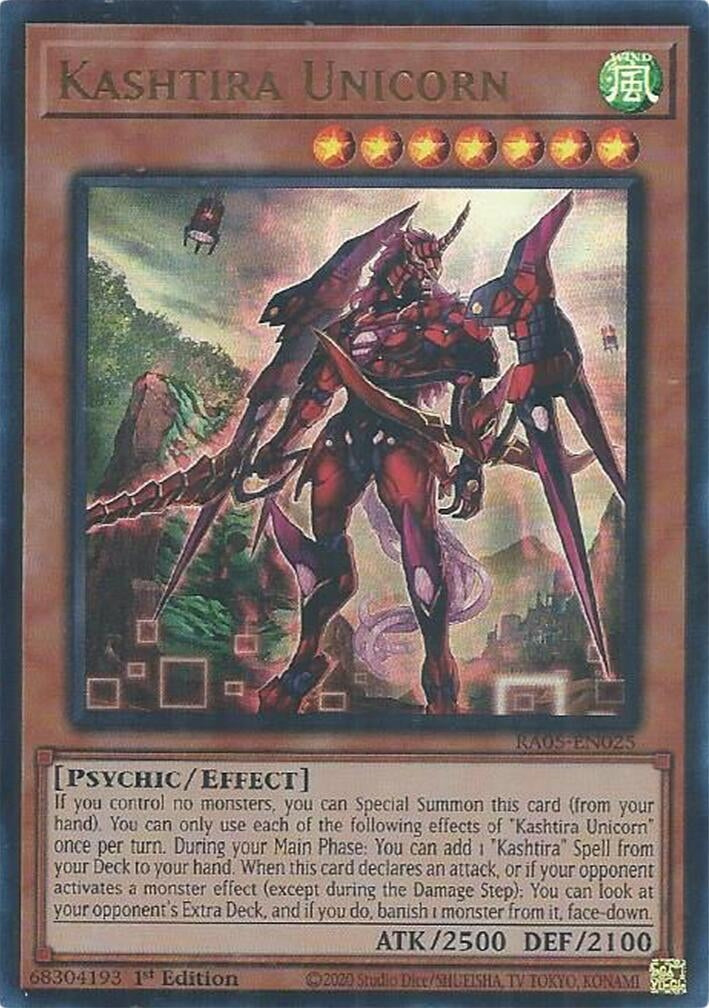 Image for Kashtira Unicorn (Ultra Rare) (RA05-EN025) (RA05) - YuGiOh
