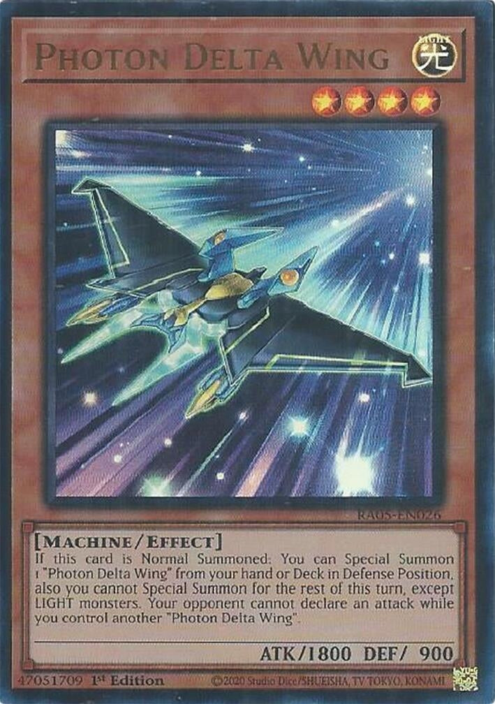 Image for Photon Delta Wing (Ultra Rare) (RA05-EN026) (RA05) - YuGiOh