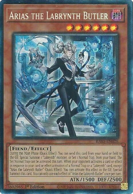 Image for Arias the Labrynth Butler (Collector's Rare) (RA05-EN028) (RA05) - YuGiOh