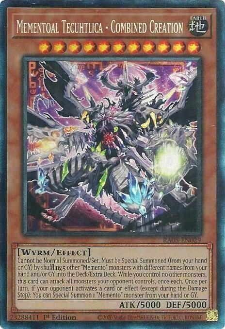 Image for Mementoal Tecuhtlica - Combined Creation (Collector's Rare) (RA05-EN029) (RA05) - YuGiOh
