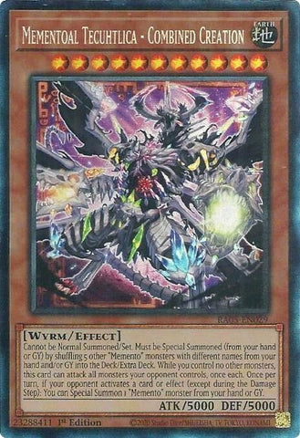 Image for Mementoal Tecuhtlica - Combined Creation (Collector's Rare) (RA05-EN029) (RA05) - YuGiOh
