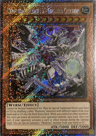 Image for Mementoal Tecuhtlica - Combined Creation (Platinum Secret Rare) (RA05-EN029) (RA05) - YuGiOh