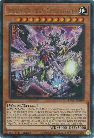 Image for Mementoal Tecuhtlica - Combined Creation (Ultimate Rare) (RA05-EN029) (RA05) - YuGiOh