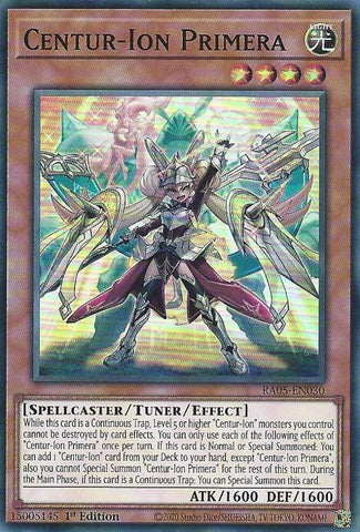 Image for Centur-Ion Primera (RA05-EN030) (RA05) - YuGiOh