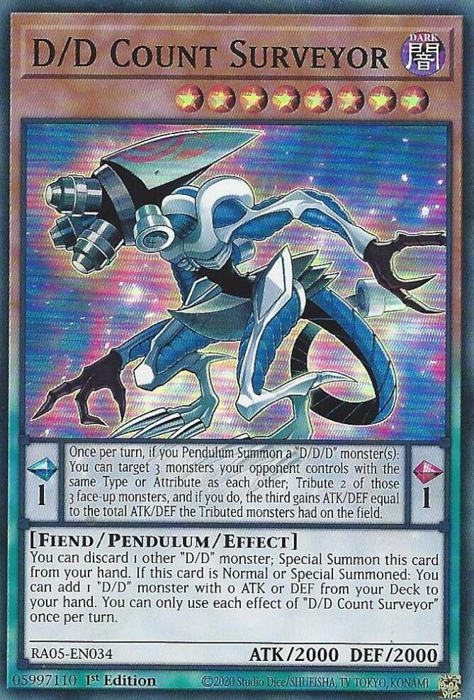 Image for D/D Count Surveyor (RA05-EN034) (RA05) - YuGiOh