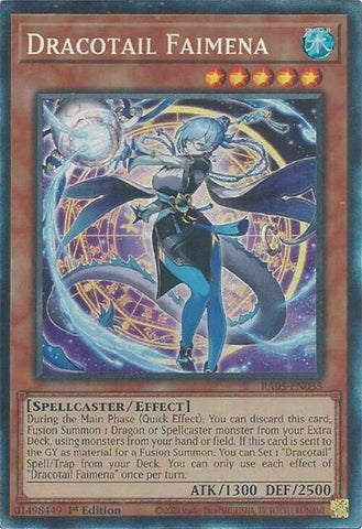 Image for Dracotail Faimena (Collector's Rare) (RA05-EN035) (RA05) - YuGiOh