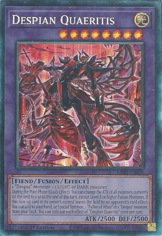 Image for Despian Quaeritis (Collector's Rare) (RA05-EN036) (RA05) - YuGiOh