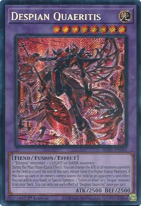 Image for Despian Quaeritis (Secret Rare) (RA05-EN036) (RA05) - YuGiOh
