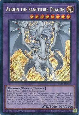 Image for Albion the Sanctifire Dragon (Secret Rare) (RA05-EN037) (RA05) - YuGiOh
