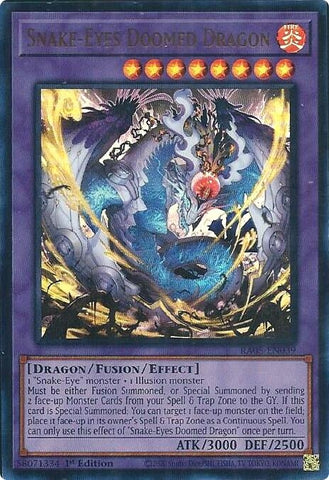 Image for Snake-Eyes Doomed Dragon (Ultra Rare) (RA05-EN039) (RA05) - YuGiOh