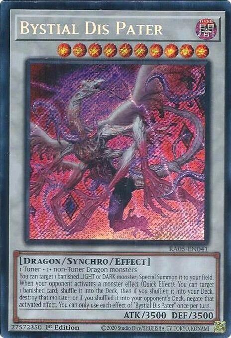 Image for Bystial Dis Pater (Secret Rare) (RA05-EN041) (RA05) - YuGiOh