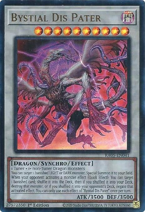 Image for Bystial Dis Pater (Ultra Rare) (RA05-EN041) (RA05) - YuGiOh