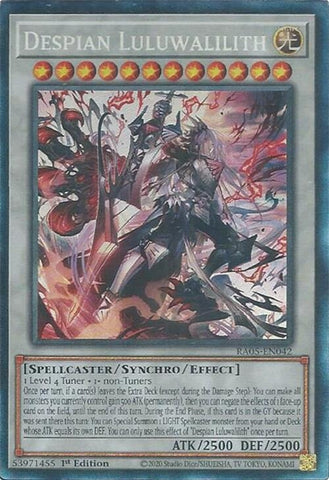 Image for Despian Luluwalilith (Collector's Rare) (RA05-EN042) (RA05) - YuGiOh