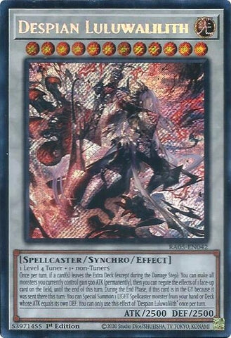 Image for Despian Luluwalilith (Secret Rare) (RA05-EN042) (RA05) - YuGiOh