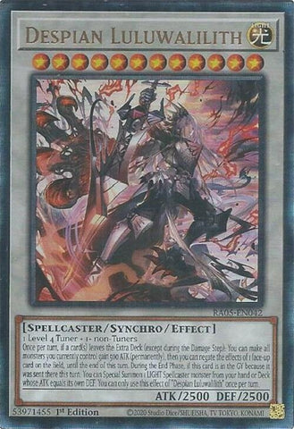 Image for Despian Luluwalilith (Ultimate Rare) (RA05-EN042) (RA05) - YuGiOh