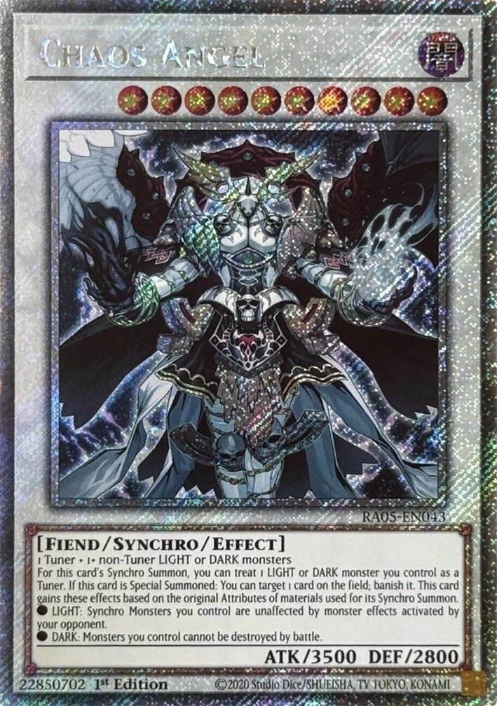 Image for Chaos Angel (Platinum Secret Rare) (RA05-EN043) (RA05) - YuGiOh