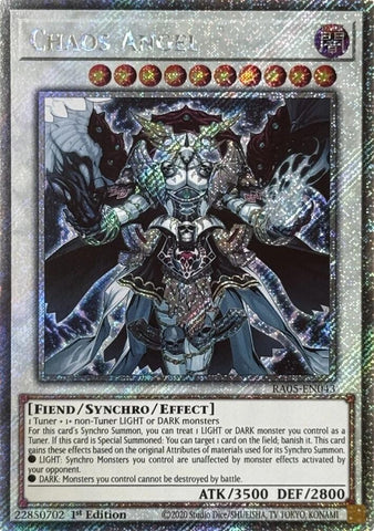 Image for Chaos Angel (Platinum Secret Rare) (RA05-EN043) (RA05) - YuGiOh