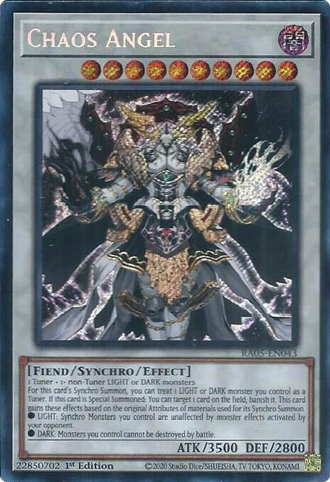 Image for Chaos Angel (Secret Rare) (RA05-EN043) (RA05) - YuGiOh