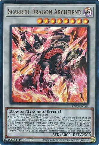 Image for Scarred Dragon Archfiend (Ultra Rare) (RA05-EN044) (RA05) - YuGiOh