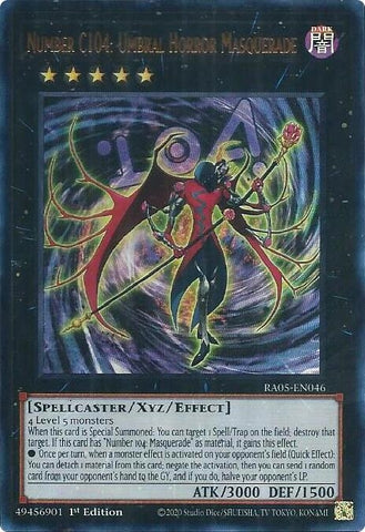 Image for Number C104: Umbral Horror Masquerade (Ultra Rare) (RA05-EN046) (RA05) - YuGiOh